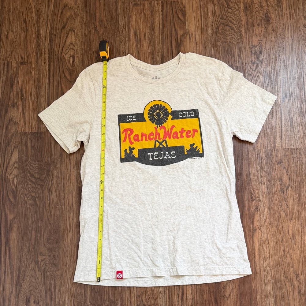 Beige Ranch Water Graphic Tee - Picture 2 of 6
